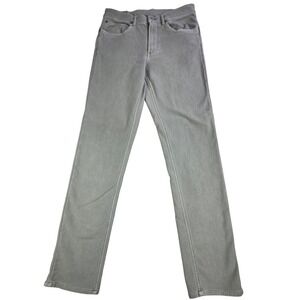 Faherty Stretch Terry 5-Pocket Pants Mens 30x30 Sage Green MBC0020-FOL